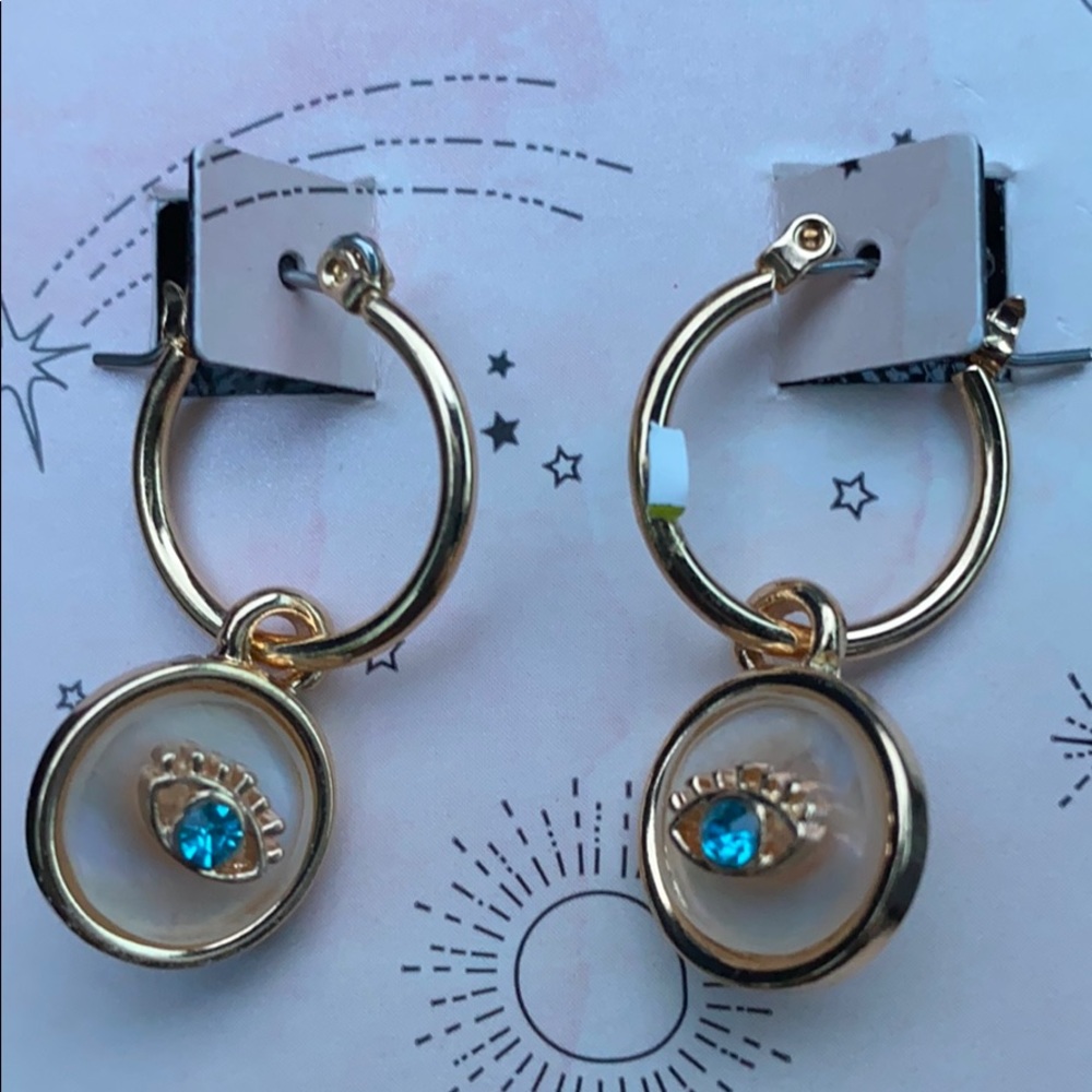 Evil Eye earrings